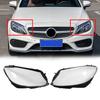 For Left Right Side Headlight Cover Headlamp Lens Lenses For W205 C180 C200 C300 2015-
