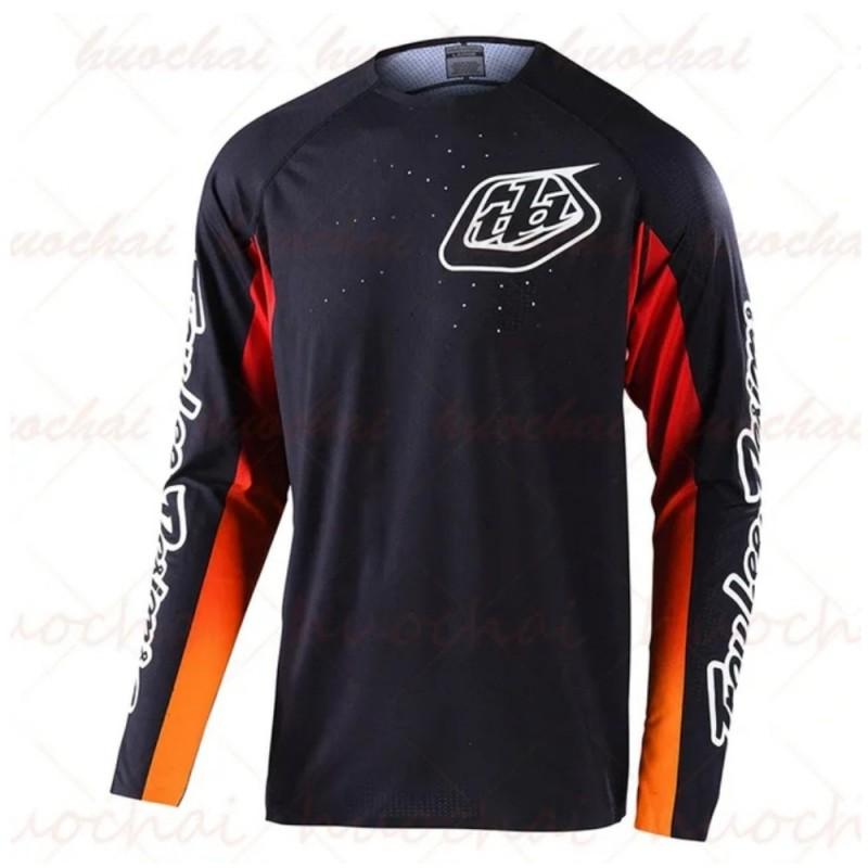 Men Women Quick Dry Breathable Mountain Bike Off-Road Cycling Jersey Long Sleeve T-Shirt Riding Apparel