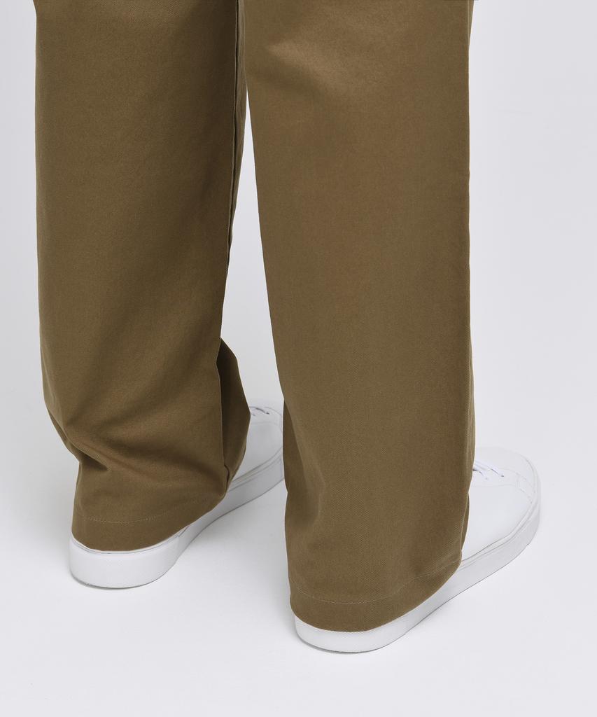 MUSINSA STANDARD Wide Chino Pants [Light Brown]