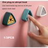 1/3PCS Towel Storage Rack Laundry Cloth Rag Hook Non-perforated Storage Rack Clip Sucker Wall Bathroom Kitchen Accessories