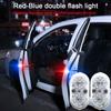 10LEDs Car Openning Door Warning Light Safety Anti-collision Flash Lights Wireless Magnetic Signal Lamp