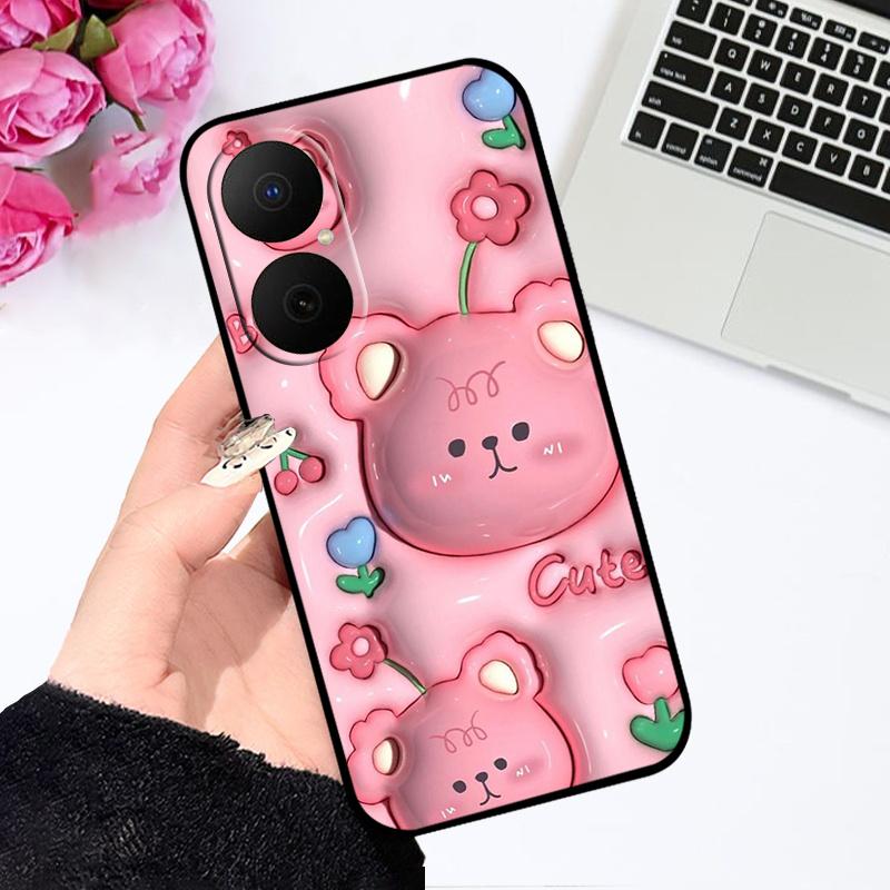 Чехол для Huawei Nova Y73 Fundas Масляная живопись Силиконовая задняя крышка для Huawei Enjoy 80 Мягкий матовый чехол для телефона JUY-AL00 Защитный корпус