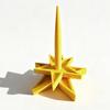 Держатель пряжи для вязания крючком, вязания спицами, 3D-печать, прялка для пряжи в форме звезды, вращающийся диспенсер для клубка пряжи, подставка для любителей вязания крючком