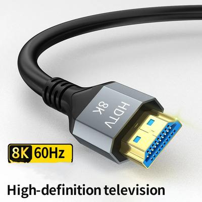 8K HDMI 2.1 кабель 4K@120Hz 8K@60Hz 48Gbps EARC ARC HDCP сверхскоростной HDR для RTX видеокабель ПК ноутбук проектор HD TV PS5
