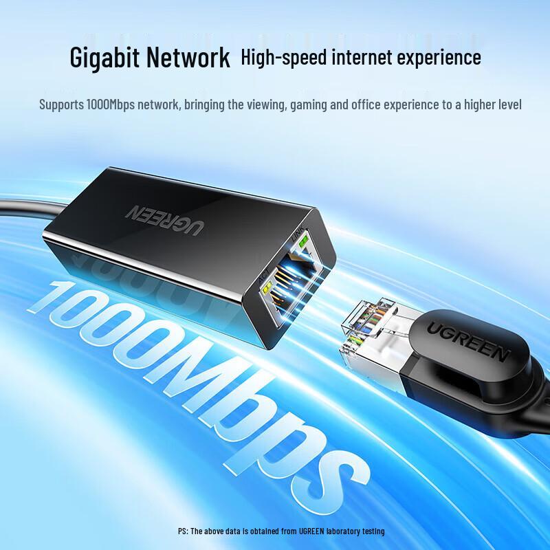 UGREEN USB 3.0 Gigabit Ethernet Adapter (CN version)