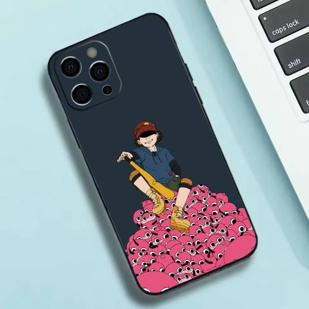 Чехол для телефона с аниме-персонажем P-Paranoia Agent, силиконовый, мягкий, для iPhone 17 16 15 14 13 12 11 X XR Plus Pro Max Plus