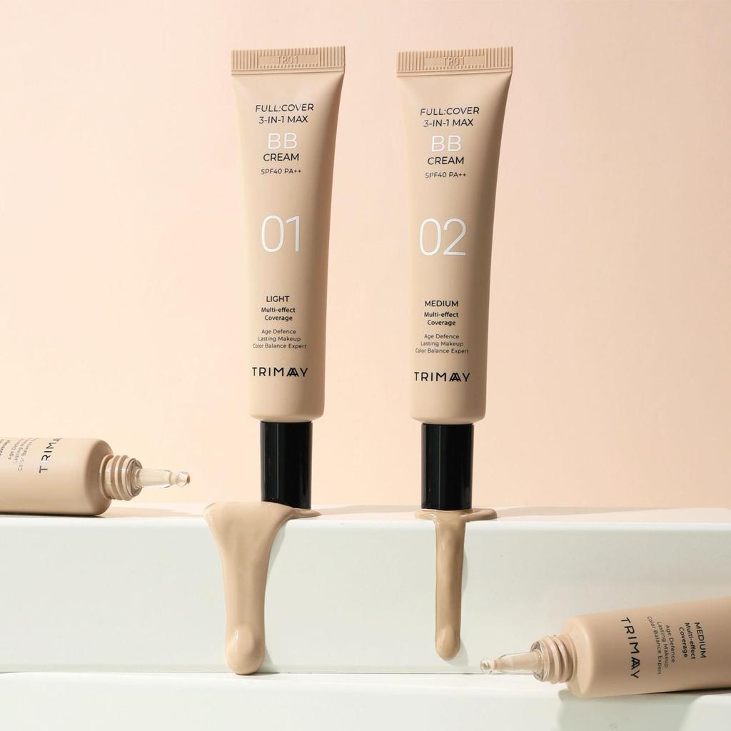 Тримей Полный:Cover 3-in-1 Max BB Cream SPF40 PA++ 30 мл