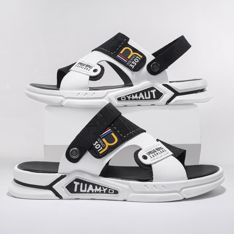 Модные мужские сандалии 2025 Дизайнерская обувь Уличные пляжные шлепанцы для мужчин Повседневная обувь Высокое качество Нескользящие лоферы Мужские шлепанцы