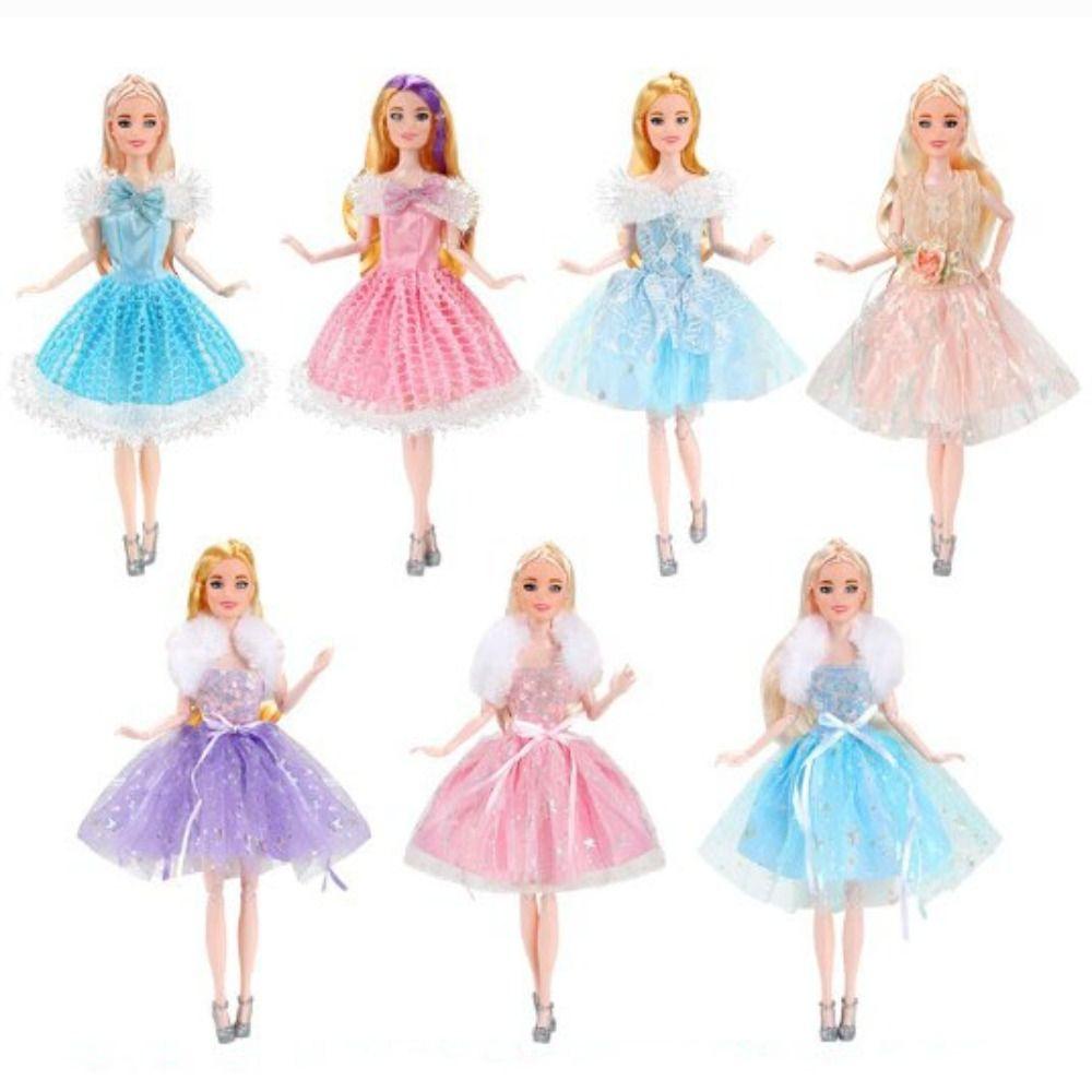 Модная Кукла Элегантная Вечерняя Одежда для 30см Куклы/для 1/6 BJD Кукол/для 11.5" Кукол DIY Аксессуары
