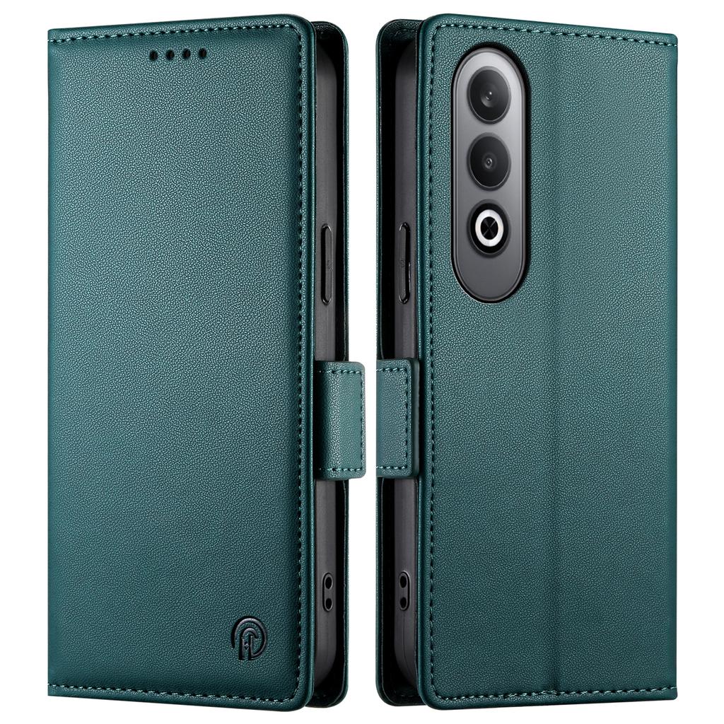 DF-010 For Oppo K12/OnePlus Nord CE4 5G Stand Case Anti-Drop PU Leather Wallet Phone Cover