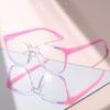 New Trendy Contrast-Design Eyeglasses: Bold Square Frames to Elevate Your Everyday Style & Screen Time Comfort