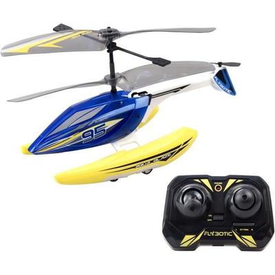 Радиоуправляемый вертолет - FLYBOTIC - Helico Aqua Blaze - 19,5 см - желтый и черный - с 8 лет