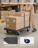 VEVOR Drywall Cart Dolly, 816 kg Load Capacity, 2-in-1 Steel Panel Truck Cart with 12.5 mm Swivel Casters