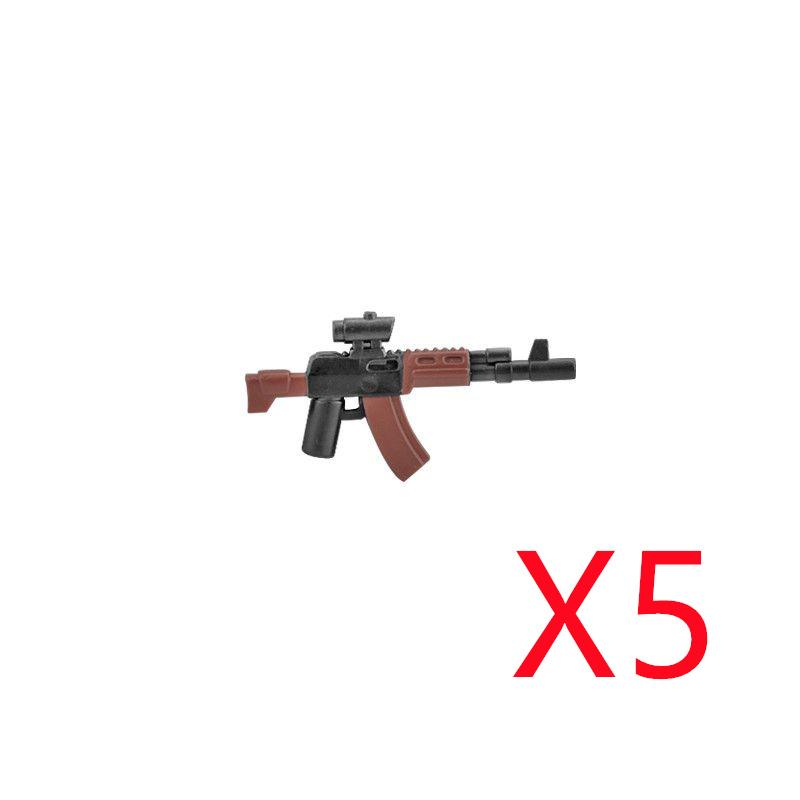 Военные Солдаты Фигурка Оружие Строительные Блоки Пистолет Попоша MP40 АК74 Винтовка Ракетная установка Пуля Огнемет Игрушки Подарок T051