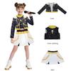 Girls Kids K-Pop Demon Hunters Zoey Rumi Mira Cosplay Costume Set Fancy Dress Idol Movie Cosplay Children Halloween Carniva Suit