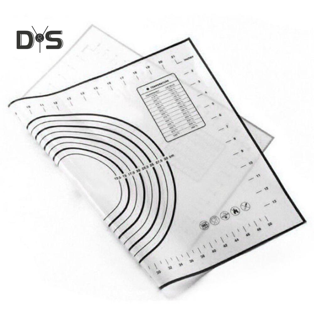 Силиконовый коврик для теста с антипригарным покрытием, коврик для выпечки, формы для выпечки, кухонные гаджеты