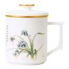 Dehua Ceramic Tea Infuser Office Cup