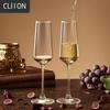 CLITON Crystal Champagne & Wine Glasses Set