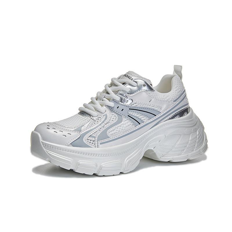 Платформенные кроссовки папа женские осенние новые туфли женские универсальные платформенные спортивные туфли повседневная мода женская обувь тренд