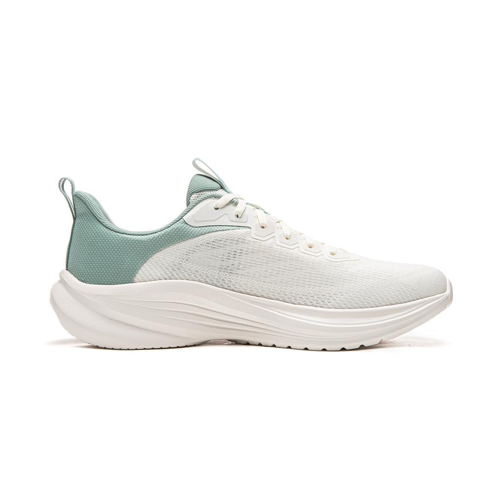 LiNing Light Breeze V3 Спортивные Удобные Амортизирующие Износостойкие Низкие Повседневные Беговые Кроссовки Мужские кеды Белый Зеленый ARSW113-1
