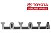 Оригинальная деталь TOYOTA Land Cruiser 40 FJ40 BJ40 Замена эмблемы на передней решетке Хром Черный Номер детали 75321-60010