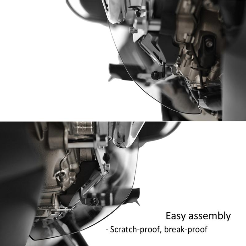 For BMW K1600GT K1600GTL K 1600 GT GTL Motorcycle Splash Brake Shift Shield Revised Foot Protector Guard Fit 2017 2018 2019 2020
