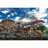 In Beverly Jigsaw Puzzle Dinosaur Size Comparison X [Made Japan] 1000-piece (49 72) 1000-098