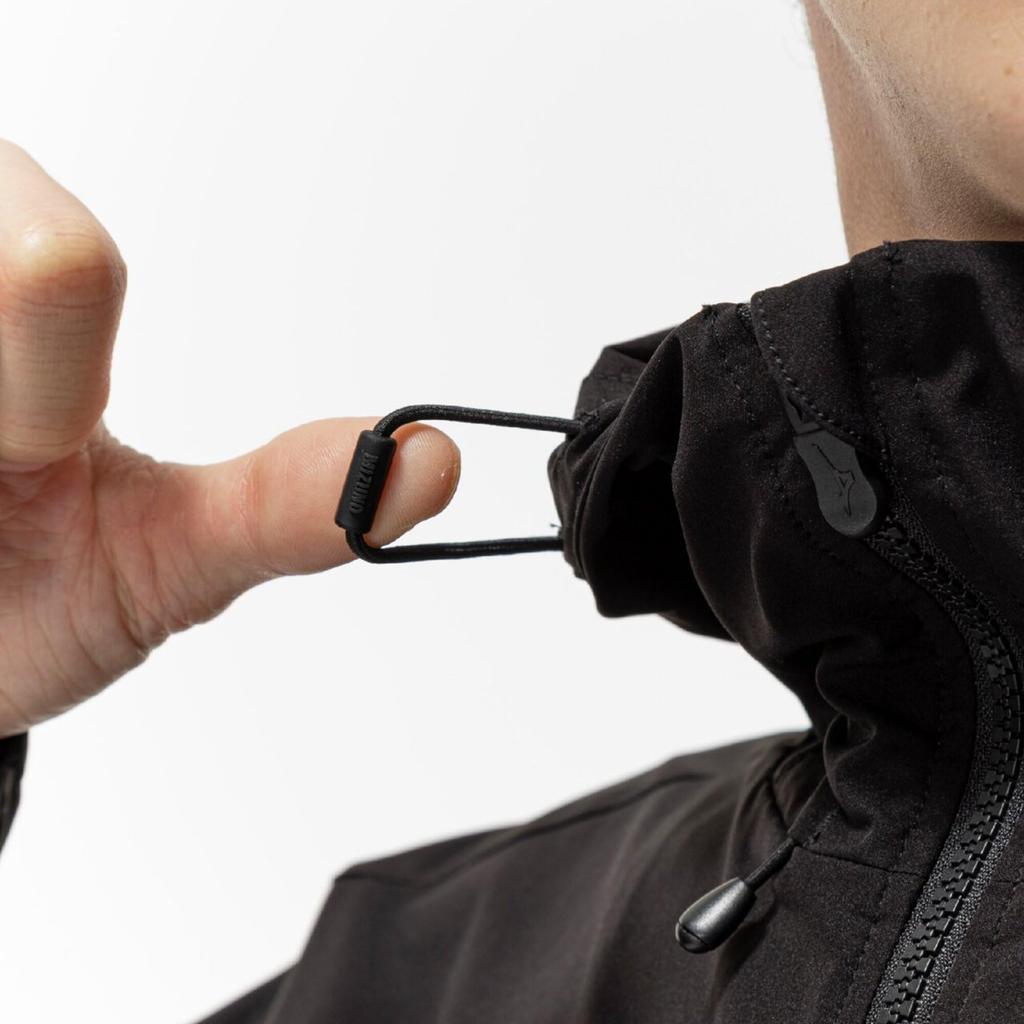 Mizuno Ветровка мужская водоотталкивающая Proof Stretch Training 32MCC570, Черный,