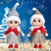4 Pcs Christmas Baby Elf Doll Christmas Tiny Elf Doll Christmas Mini Elf Baby Doll Toys Baby Elves