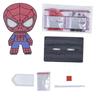 Peinture acrylique - Diamond Painting - Crystal Art Buddy - 8x11cm - Spiderman - Cristaux étincelants
