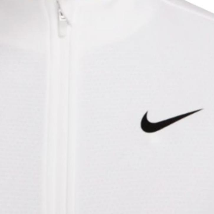 Nike Куртка с логотипом и круглым вырезом на молнии, женская куртка белого цвета DX1490-100