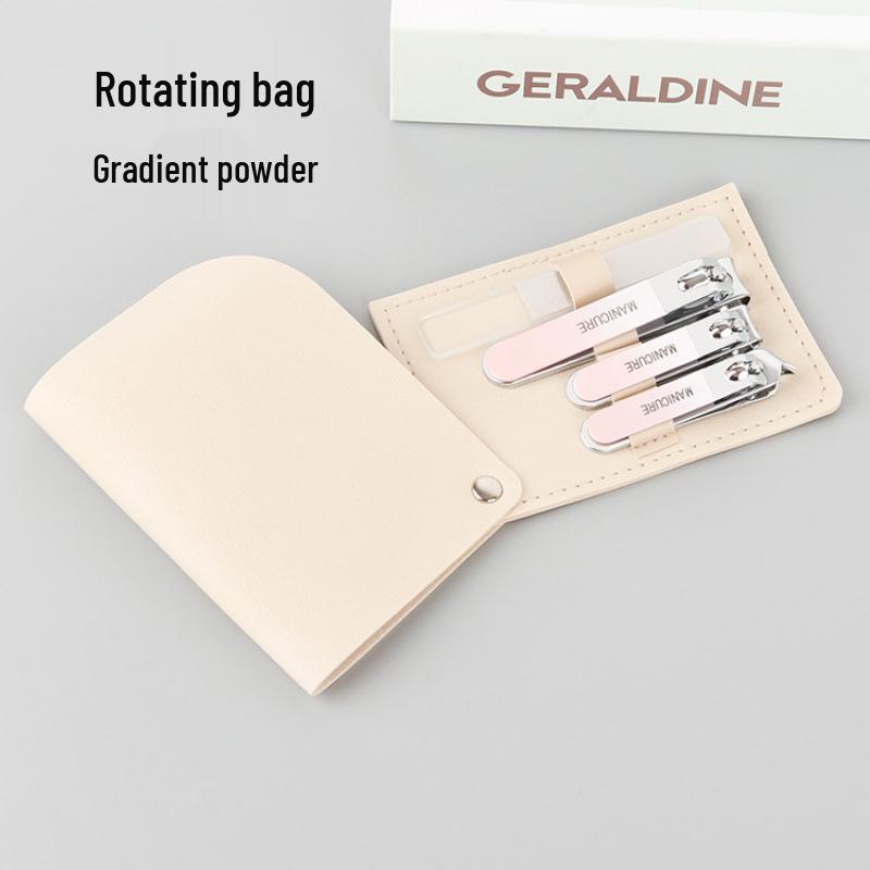 Premium 4-Piece Nail Clipper Set with File - Sharp Manicure & Pedicure Tools