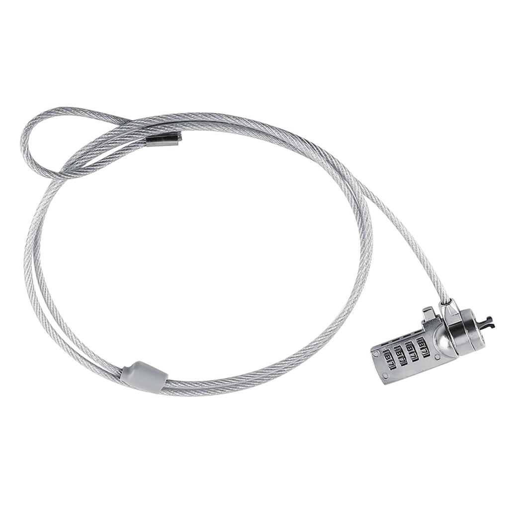Laptop Combination Security Lock Cable Chain Theft Deterrent 4 Digit Password For Notebook PC
