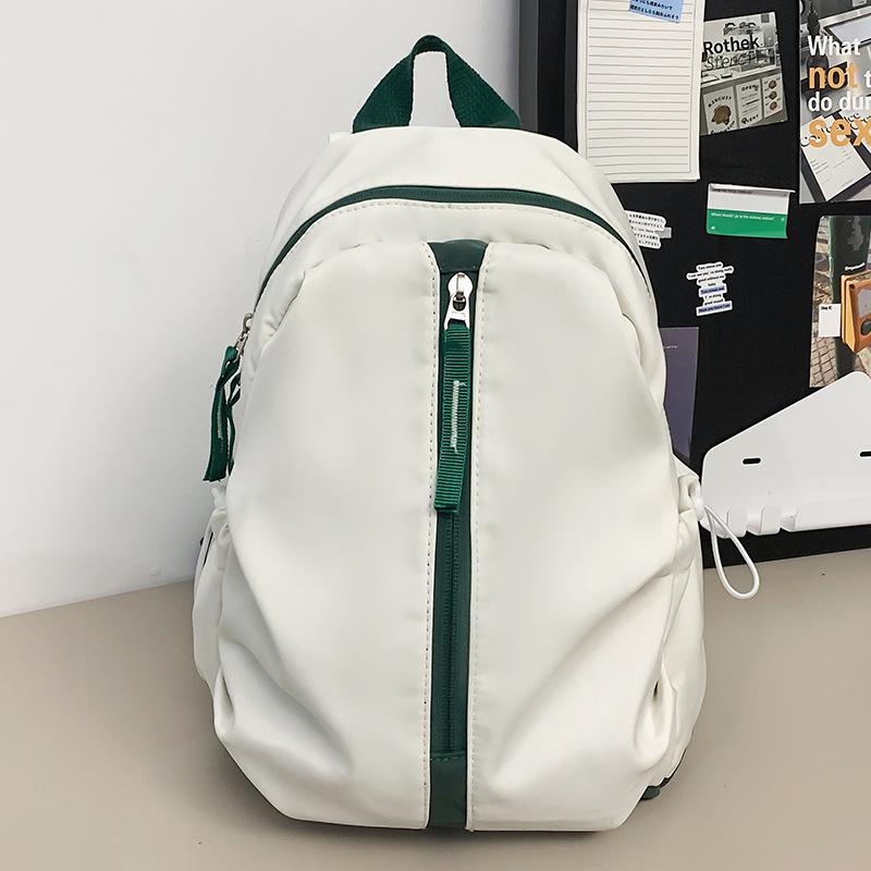 Children's Small Schoolbag, College Students' Simple Girls' New Small Backpack, Fashionable Men's and Girls' Contrasting Color Backpack.