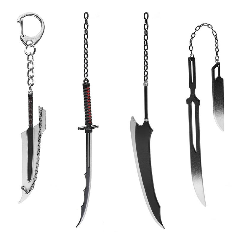 Bleach Ichigo Zangetsu Sword Keychain Pendant
