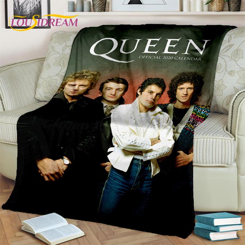 3D Покрывало Queen-Rock-Band с Фредди Меркьюри, Мягкое Пледное Покрывало для Дома, Спальни, Кровати, Дивана, Пикника, Путешествия, Офиса, Покрывало для Детей