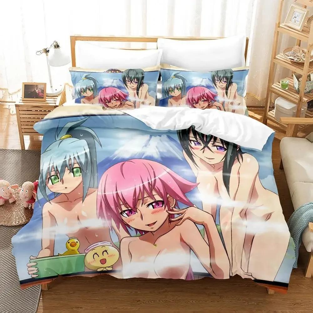 Коллекция постельного белья Kawaii Girl Sora Wo Kakeru Shoujo Односпальная Полуторная Двуспальная Queen King Размеры Коллекция кроватей Постельное белье для спальни взрослого ребенка Пододеяльники Аниме