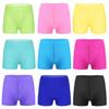 Kids Girls Quick-Dry Swimming Shorts Solid Color Pool Beach Bathing Shorts