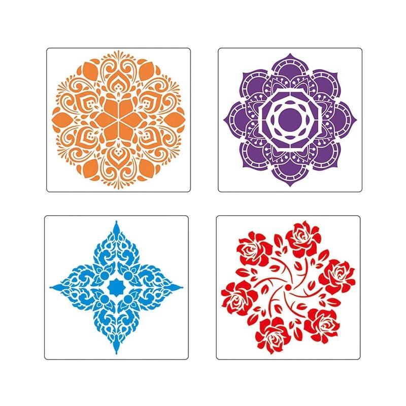 20Pcs DIY Mandala Dotting Painting Kits Dot Art Pen Paint Stencil Tools