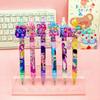 Kpop Demon Hunters 0.5mm Gel Pens Students Kawaii Stationery Cartoon Derivative Peripherals School Exam Pen Writing Painting