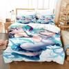 Anime Girls Hatsune Miku Weak Voice Duvet Cover Set HD Comforter Cover for Kids Bedding Sets Bedclothes Bedroom Decor