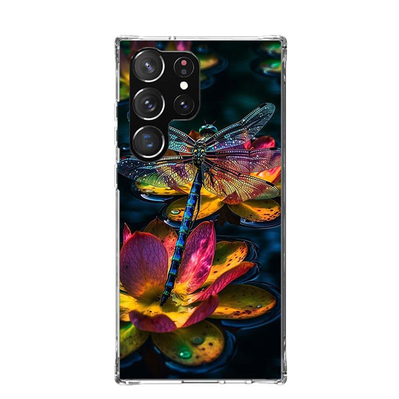 Beautiful Dragonfly Enthusiasts Phone Case For Samsung Galaxy S26 S25 Edge S24 S23 FE S22 Ultra S21 Plus S20 + Fundas Cover Coqu