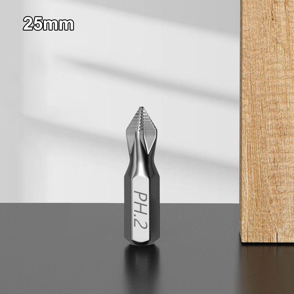 1/7Pcs Anti-Slip Screwdriver Heads Magnetic Cross Nutdriver New PH2 Screwdriver Bit