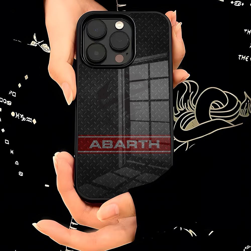 ABARTHess Чехол для телефона PC+TPU Для IPhone 15 16 17 Pro Max 13 16 11 12 14 Pro Xs Max Mini Xr X Plus Чехол