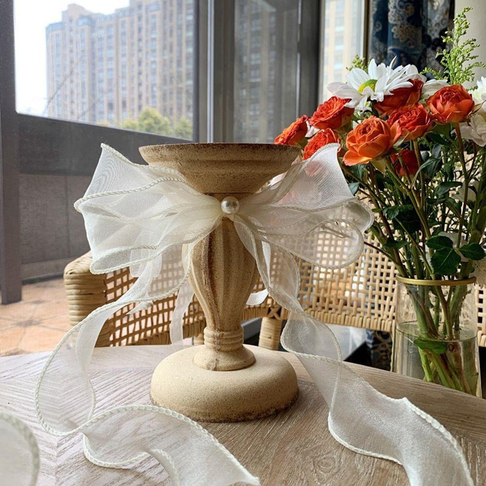 Translucent Curtain Buckle with Pearl Curtain Tying Tool New Curtain Rope Holders  Home Decor