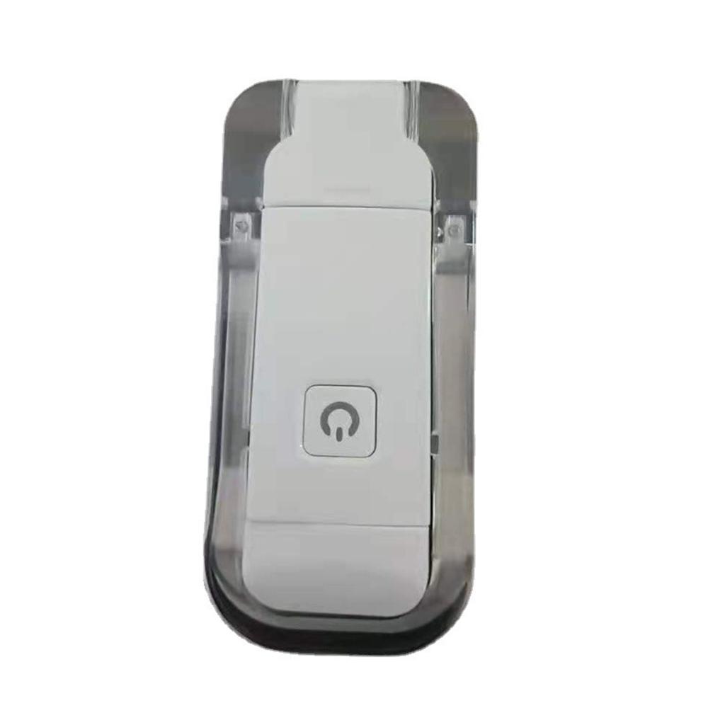 Белый USB светодиодный светильник для чтения в постели, на клипсе, с регулировкой яркости