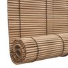 Bamboo Roller Blind 150 x 160 cm Brown