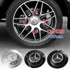 New W201 W220 Hot 2025 For AMG Car Mercedes benz AMG 4PCS 147mm C-1028 17028 Car Wheel Center Hub Cover Cap Badge Logo For M