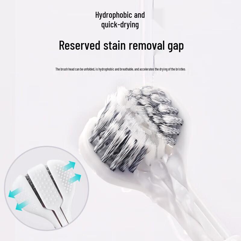 Zhihu 3-Sided Soft-Bristle Toothbrush (2-Pack)