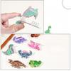 Acrylic Cute Cartoon Dinosaur Hair Claw Women Girls Simple Kawaii Hair Grab Clip Back of Head Hair Shark Clip Style Accessories